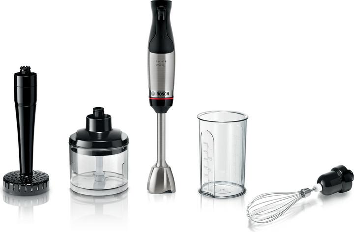 Bosch Hausgeräte MSM6M623 ErgoMaster Serie 6 acciaio inox/nero, 1000 W