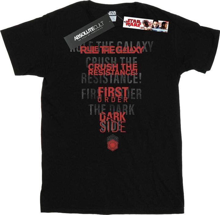 Actual product image Star Wars Mens The Last Jedi Dark Side Echo T-Shirt (XXL)