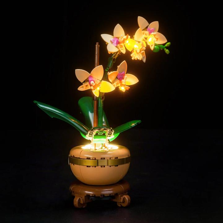 BrickBling LED Licht Set für LEGO Mini-Orchidee (10343)