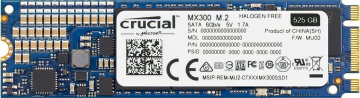 Produktbild Crucial Mx300 (525 GB, M.2)
