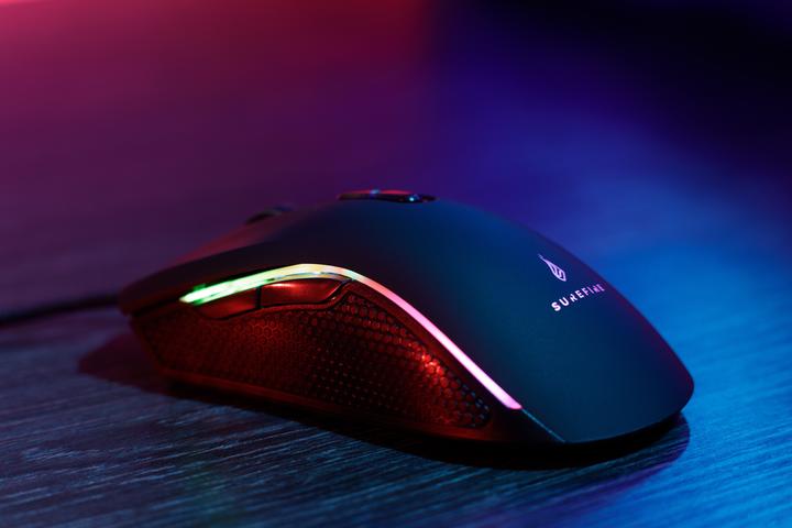 Immagine prodotto SureFire Mouse da gioco a 7 pulsanti Hawk Claw con RGB (Cablato)
