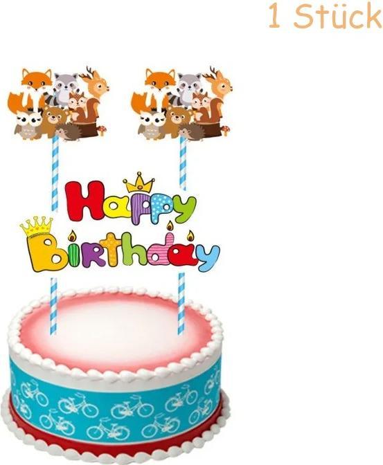 Produktbild ASMI 75-teiliges Party-Set Wald Tiere