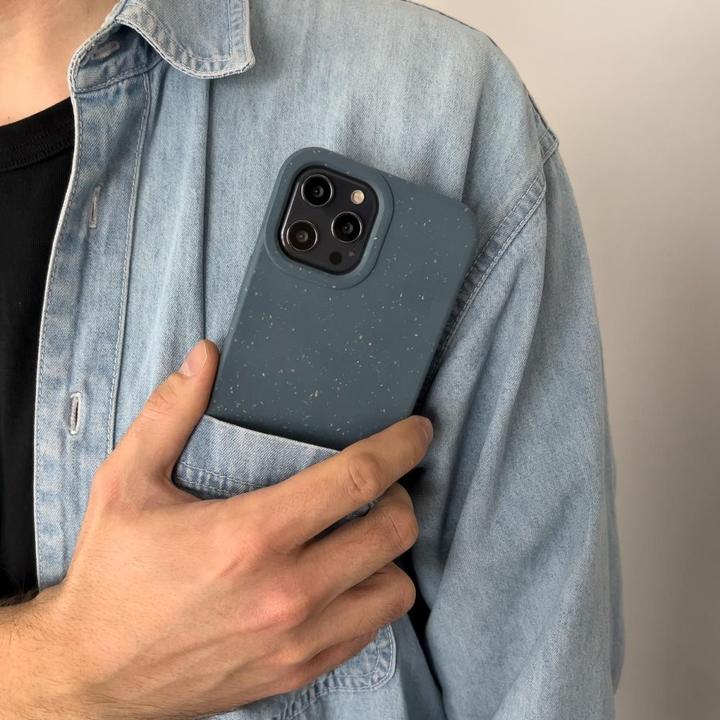 Immagine prodotto Hurtel Custodia Eco Case per iPhone 11 Pro Max Cover in silicone Cover del telefono giallo (Apple iPhone 11 Pro Max)