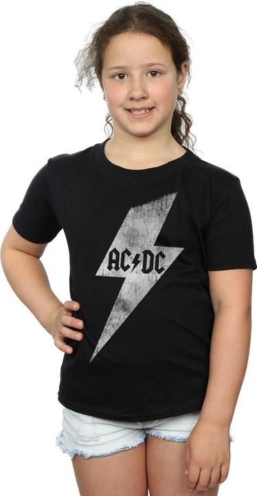 Immagine prodotto AC/DC Maglietta coton Lightning Bolt pour fille (140, 146)