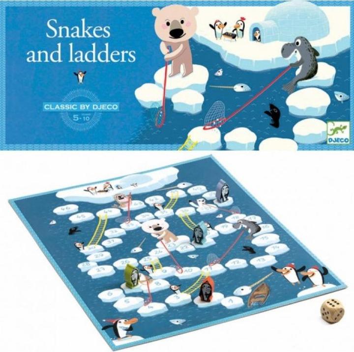 Actual product image Djeco Ladder game (English)