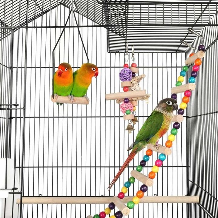 Actual product image Jamb Bird cage with toy
