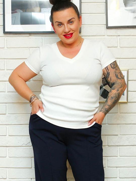 Karko Plus-Size Bluse (54, 55, 56)