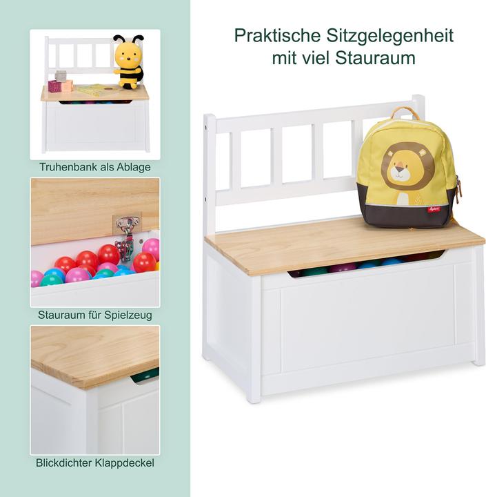 Image du produit Relaxdays Banc d'enfants (57 cm)