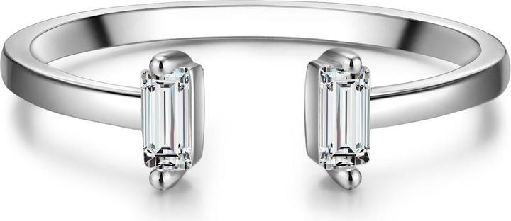 Image du produit Glanzstücke München Femmes argent sterling zirconium argent - 12048 (56, Argent 925)