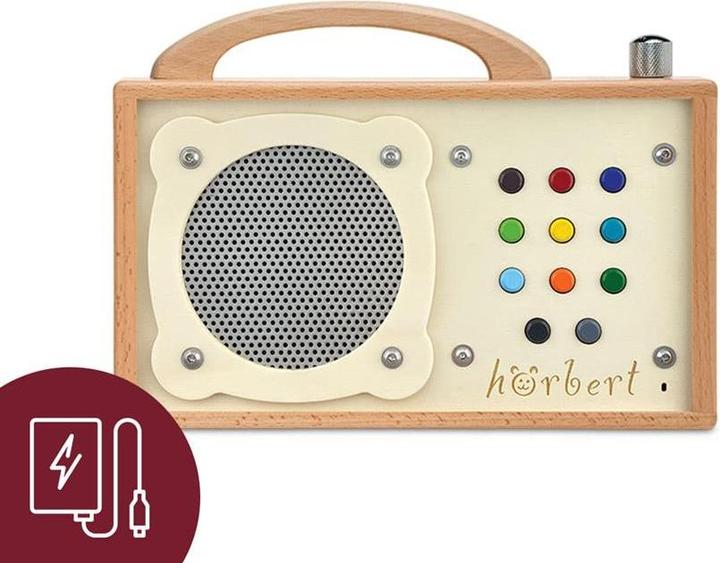 Actual product image Hörbert für Kinder - 11 Tasten - mit USB-C Anschluss Schwiizerdütsch