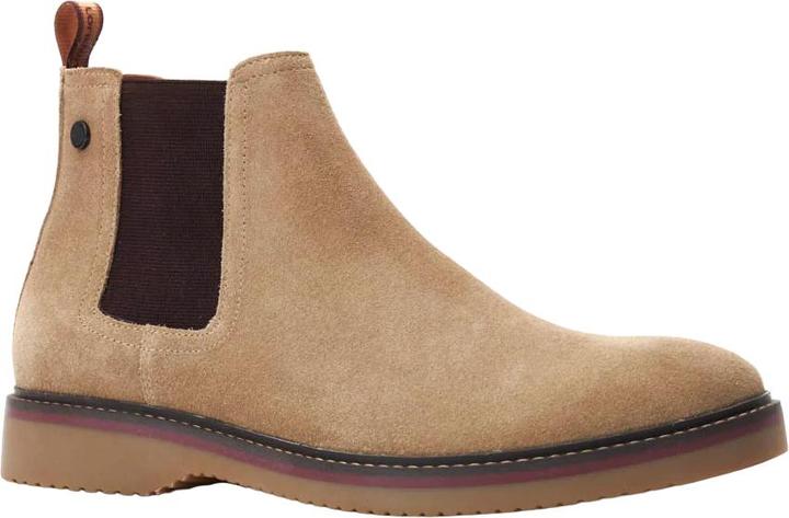 Base London Mens Hooper Suede Chelsea Boots (45)