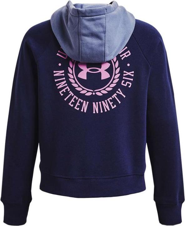 Image du produit Under Armour Sweat à capuche femme Rival Fleece CB bleu marine 1373031 410 (S)