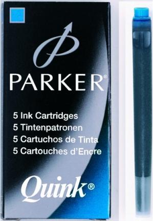 Actual product image Parker Pen Quink Z 44 (ink cartridges, Blue)