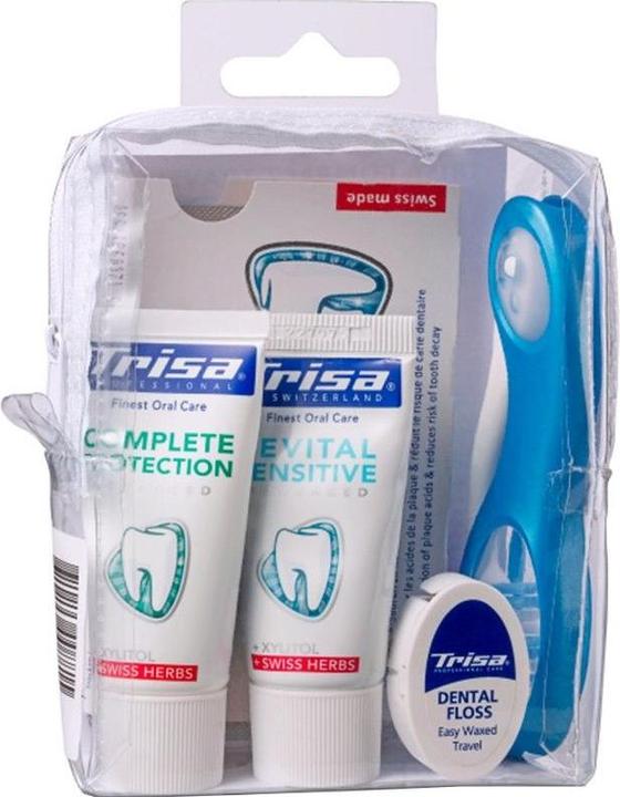 Image du produit Trisa Travel Set 4-teilig (1 ml, Bains de bouche)
