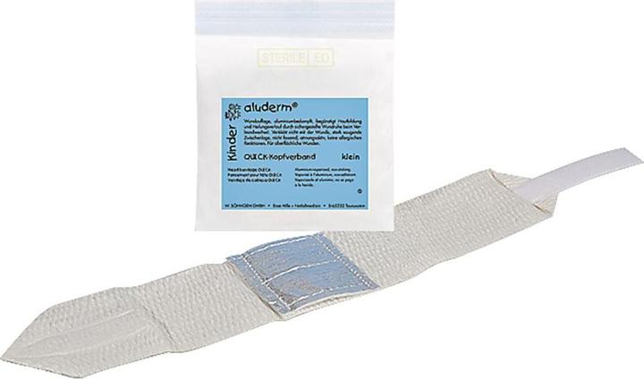 Produktbild Söhngen aluderm Kinder Quick Kopfverband klein, Einzeln, steril verpackt