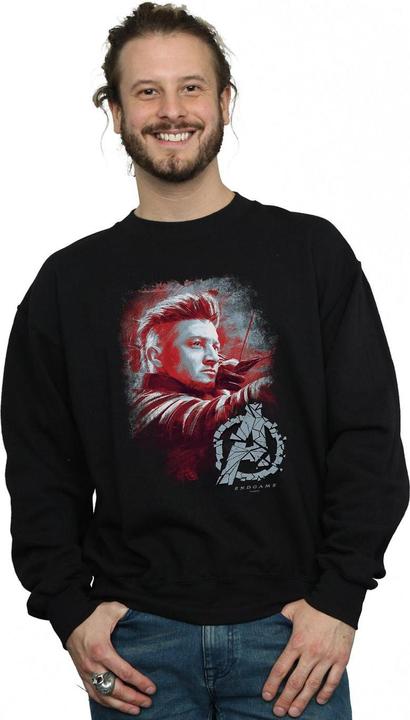 Produktbild Avengers Endgame Hawkeye gebürstet Baumwolle Sweatshirt (4XL)