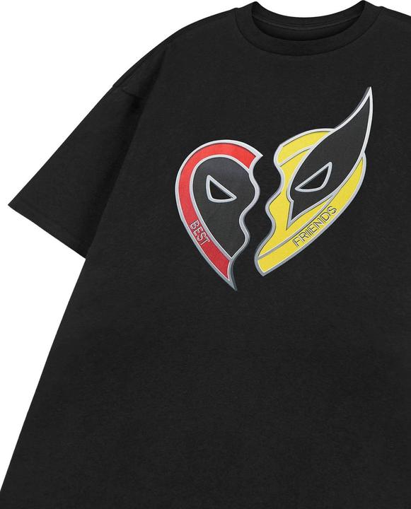 Actual product image Deadpool & Wolverine Mens Short-Sleeved T-Shirt (L)