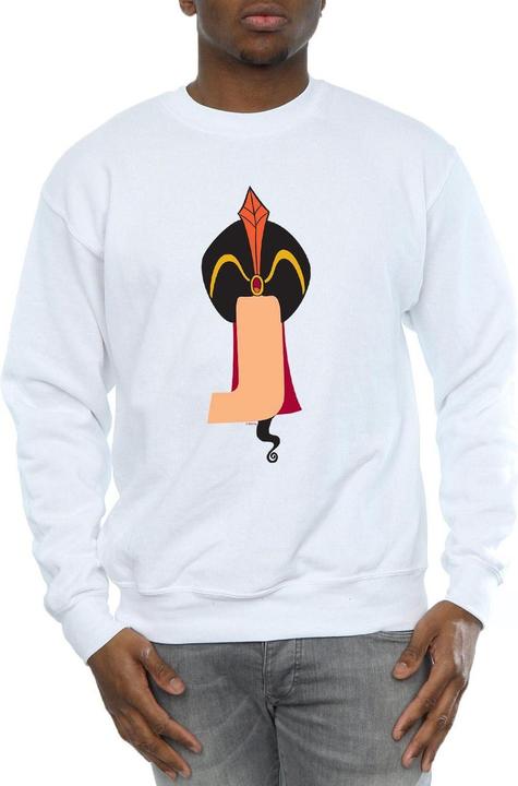 Actual product image Disney Mens Alphabet J Is For Jafar Sweatshirt (S)