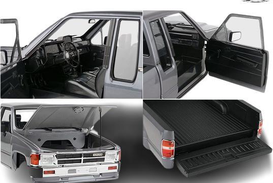 Image du produit Rc4Wd Carrosserie 1987 Toyota XtraCab Hard Body Gris, 1:10