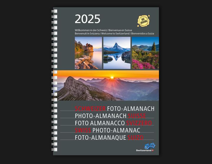 Immagine prodotto Almanacco fotografico svizzero (15 x 21 cm, Copertina rigida, Tedesco, Francese, Spagnolo, Italiano, Inglese)