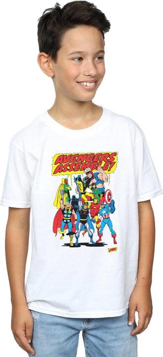 Actual product image Boys Avengers Assemble T-Shirt (152, 158)