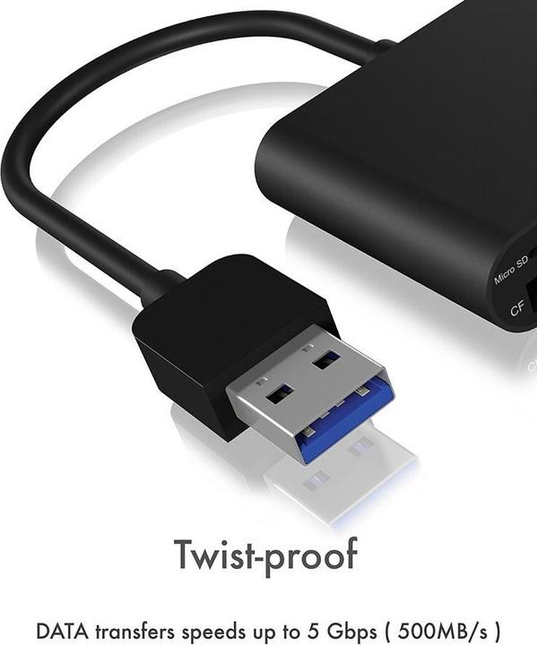 Image du produit Icy Box IB-CR301-U3, USB3.0 Multi-Card (USB 3.0)