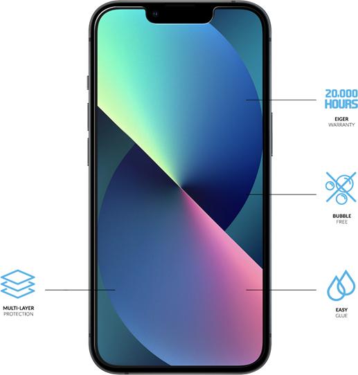 Produktbild Eiger Mountain H.I.T (1 Stück, Apple iPhone 13, Apple iPhone 13 Pro, Apple iPhone 14)