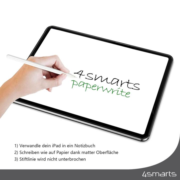 Actual product image 4smarts Paperwrite for Apple iPad 10.2 7.Gen./8.Gen./9.Gen. (1 Piece, A2199, A2200, A2198)