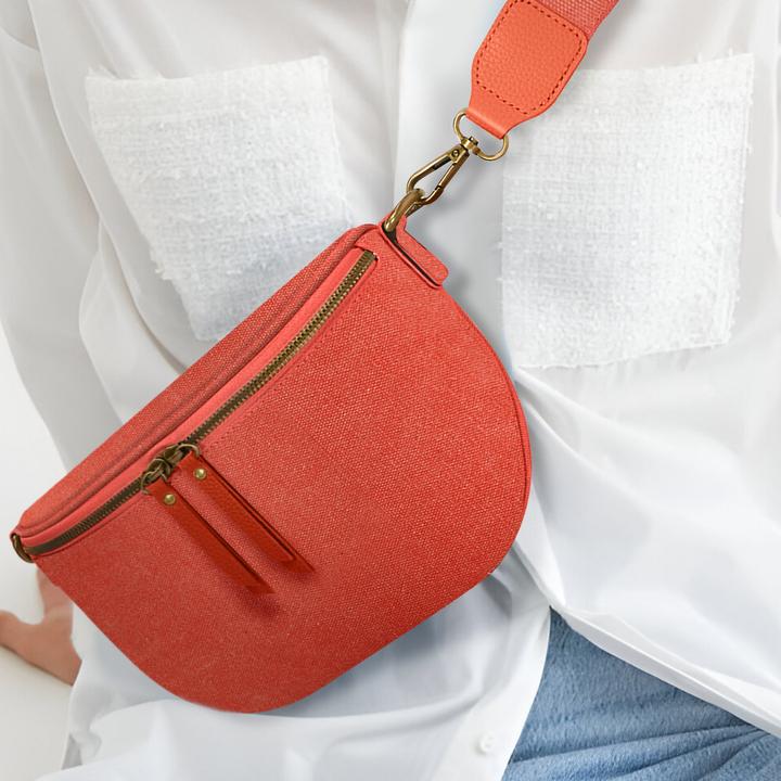 Actual product image Gallantry Luna banana fabric shoulder bag