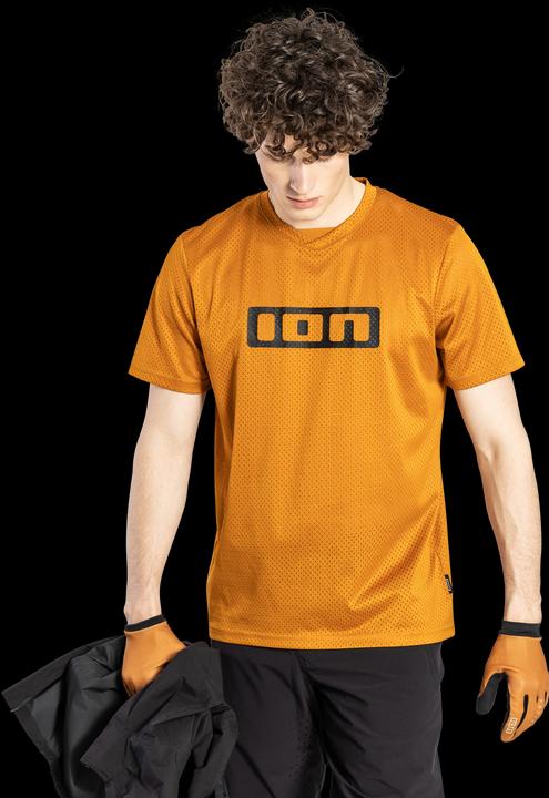 Produktbild ION Bike Jersey Logo SS men - rocky-orange (S)