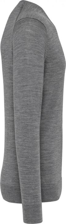 Actual product image Kariban Merino v-neck sweater (S)