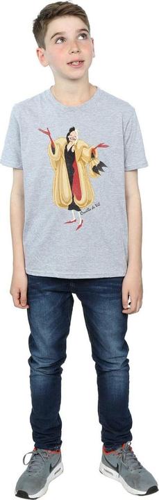 Immagine prodotto Disney 101 Dalmatians Classic Cruella De Vil Maglietta Ragazzi (128)