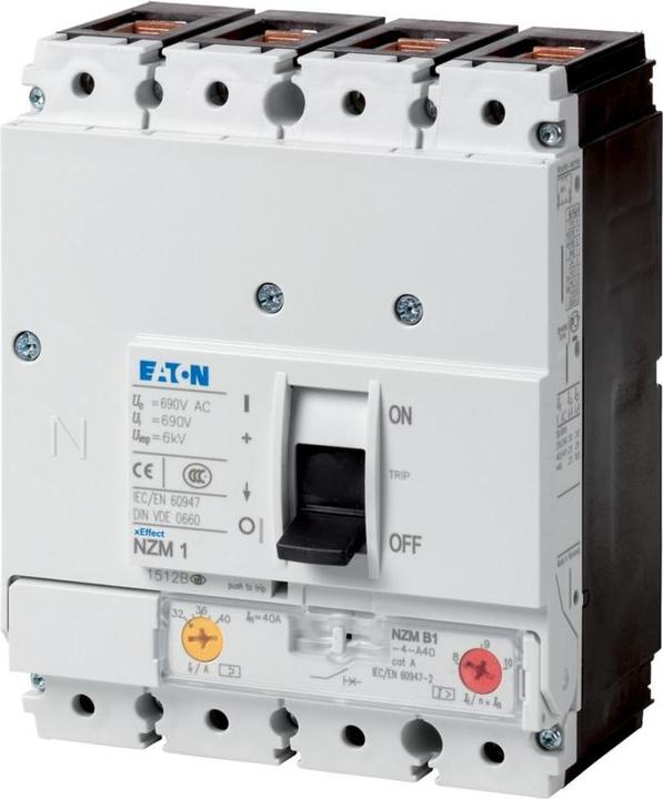 Produktbild Eaton Moeller) Leistungsschalter NZMN1-4-A80