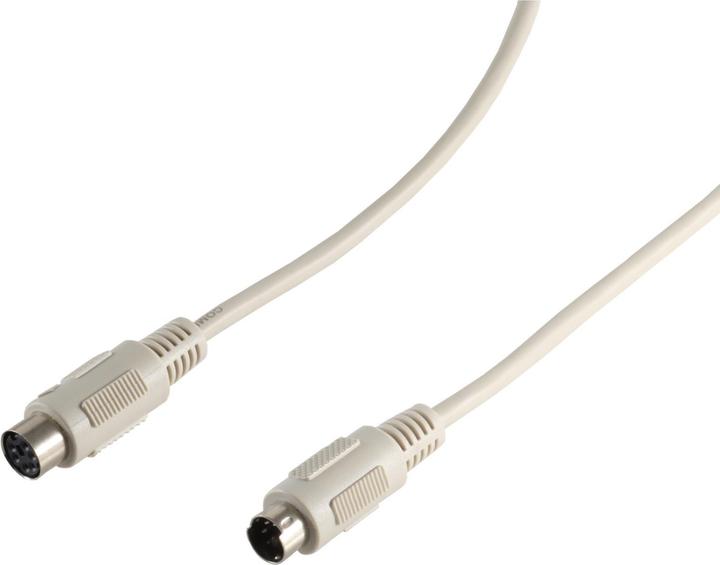 Produktbild Shiverpeaks S/CONN maximum connectivity PS2 Verlängerung, 6-pol. Mini DIN-Stecker auf 6-pol. Mini DIN-Kupplung (3 m, PS/2)
