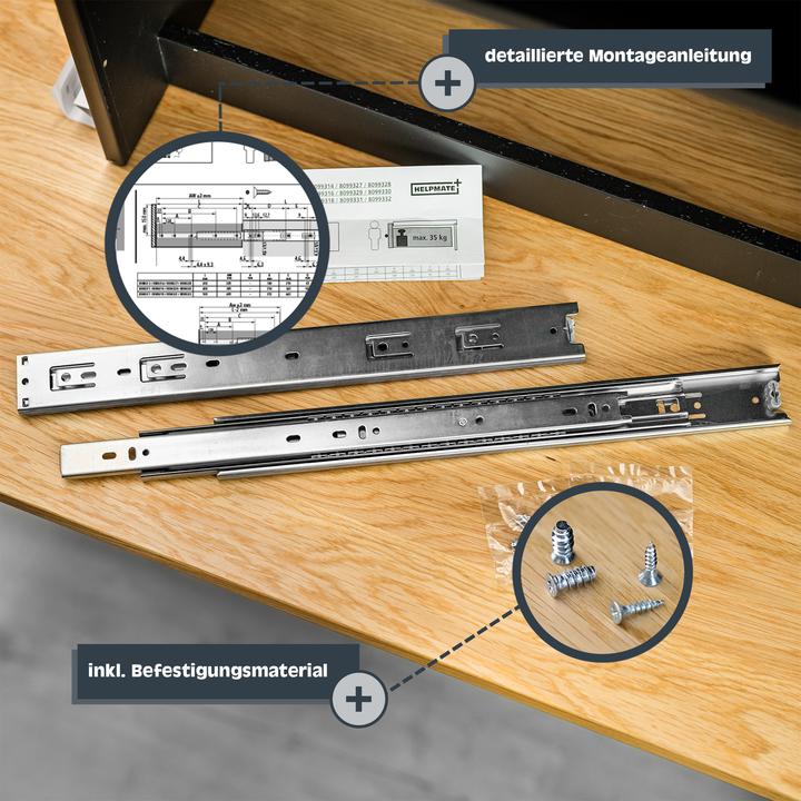 Produktbild Helpmate Kugelvollauszug
