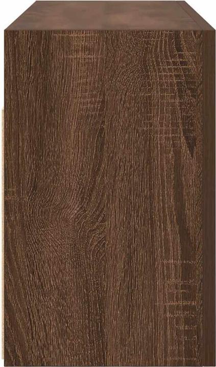 Produktbild VidaXL Bad-Wandschrank Braun Eichen-Optik 80x25x40 cm Holzwerkstoff (80 x 25 x 40 cm)