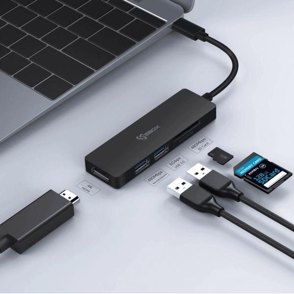 Produktbild Sbox TCA-51 USB-C station (USB-C)