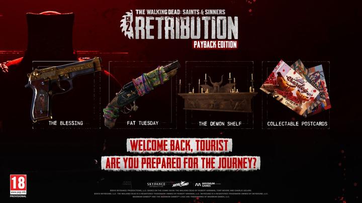 Actual product image The Walking Dead: Saints & Sinners Retribution: Payback Edition (PS4)