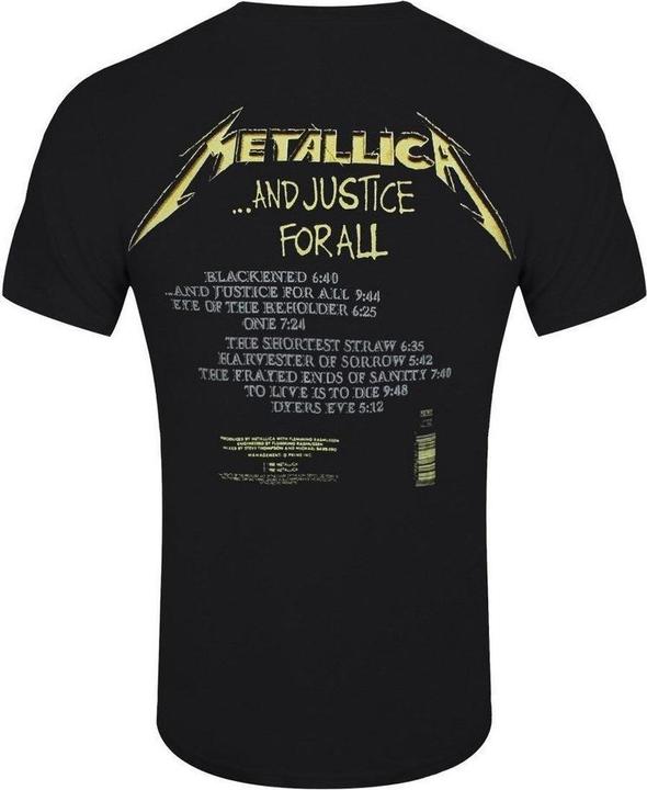 Image du produit Metallica - T-shirt AND JUSTICE FOR ALL - Adulte (XXL)
