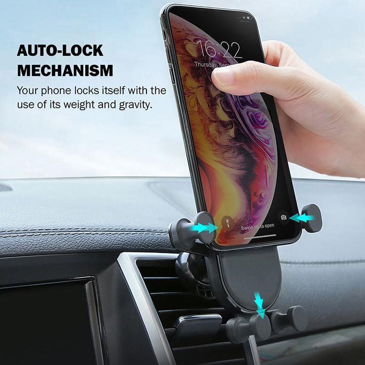 Immagine prodotto Crong Supporto per auto Gravity Auto-Lock CRG-CH5-BLK