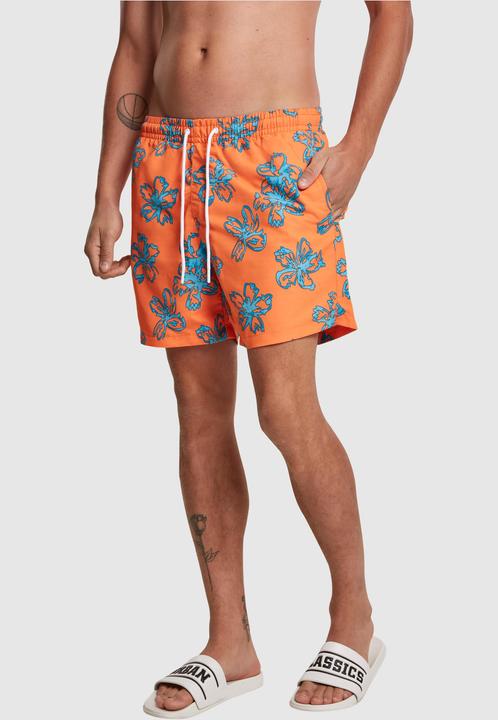 Actual product image Urban Classics Floral Swim Shorts (S)
