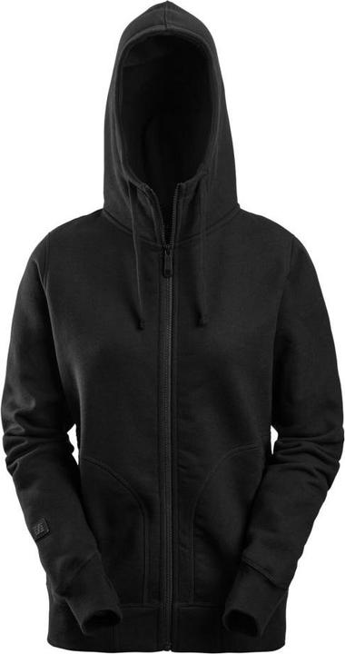 Produktbild Snickers Workwear 28970400003 AllroundWork, Damen-Hoodie mit Reissverschluss Schwarz XS (XS, S, M, L, XL, XXL)