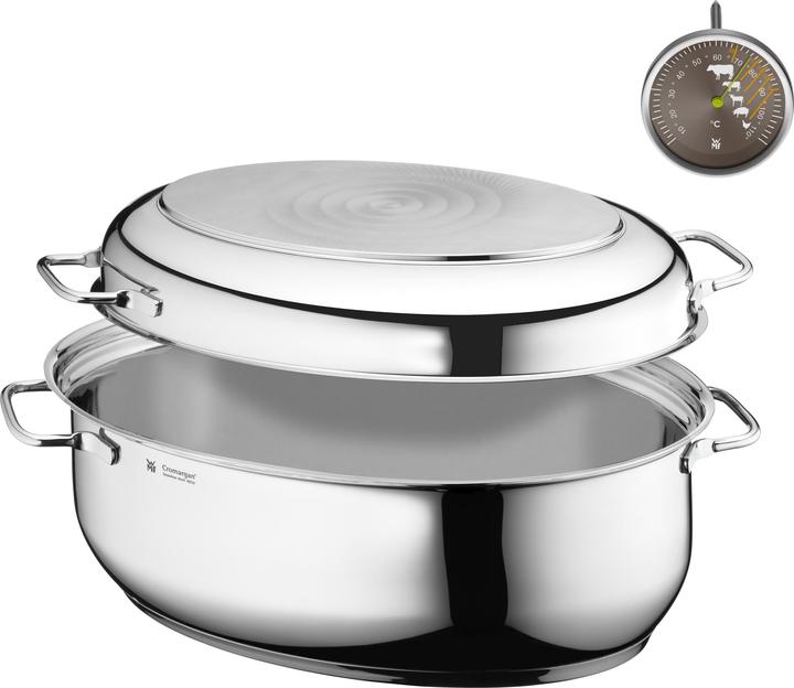 WMF Arrosto extra (25.80 cm, Pirofila + casseruola, Acciaio inossidabile)