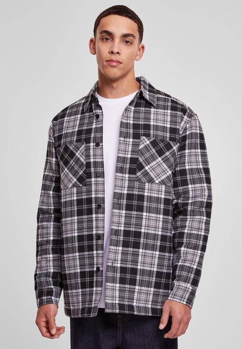 Produktbild Urban Classics Padded Checked Shirt Jacket (L)