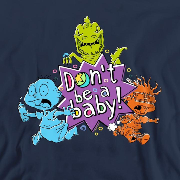 Actual product image Rugrats Unisex Adult Babies Run For The Hills Sweatshirt (XL)