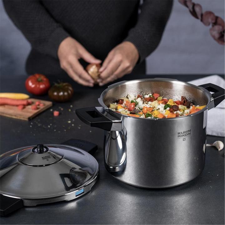 Actual product image Kuhn Rikon Duromatic (22 cm, Steam cooker, Stainless steel)