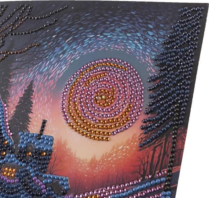 Actual product image Craft Buddy Twilight light, 18x18cm Crystal Art Card