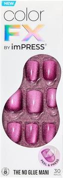 Immagine prodotto KISS Unghie incollate ImPRESS Colour FX - Livelli 30 pz. (Rosa scuro)