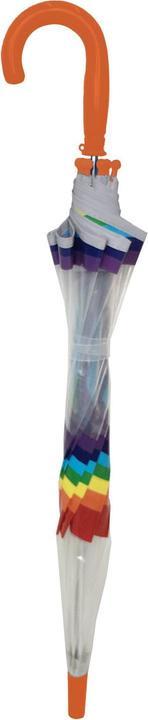 Actual product image Smati Children's umbrellas rainbow - transparent stick umbrella bell shape - The first fluorescent
