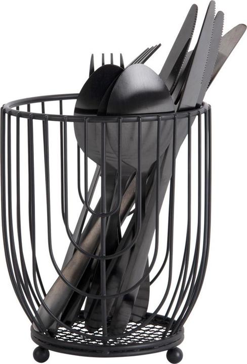 Immagine prodotto present time Porta utensili da cucina nero